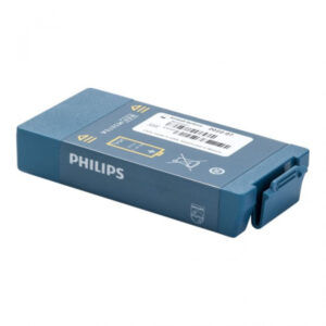 Cette Batterie Lithium dioxyde de manganèse, non rechargeable, est compatible avec les défibrillateurs Philips HS1 et FRx. Elle reste garantie 4 ans après insertion dans le défibrillateur.  La batterie Lithium a une autonomie de 200 chocs ou 4 heures d'utilisation.