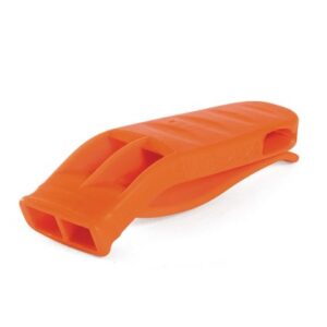 Sifflet d'évacuation avec une conception de deux trous sonores créatifs offrant une voix de 80 à 100 dB, haute fréquence et fort. Utilisation de plastique résistant, léger et de bonne qualité, durable et portable. La pince arrière assure une sécurité accrue pour éviter de la perdre et vous permet de la fixer à votre ceinture ou à d'autres endroits disponibles. Il peut être utilisé dans de nombreuses situations, secours en montagne, sécurité maritime, évacuation, alerte, garde-feu, entraînement sportif, etc.